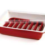 2016 Hot Selling 100% FDA Eco-friendly Silicone Bbq Roasting Rack thumbnail-4