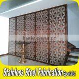 Laser Cut Stainless Steel Decorative Room Divider Door thumbnail-6