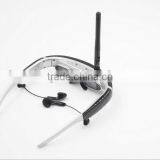 HD 5.8GHz Wireless Eyewear Video Glasses For FPV Racing Drone Glasses Support 68inch Full Color LCOS Screen thumbnail-3