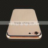 Rose Gold Plated Mirror Back Cover, 24k Gold Plated Pink Housing for IPhone 7 thumbnail-4