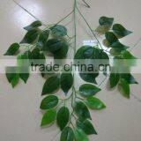 SJ070914Real Touch Ficue Leaf/decorative Banyan Tree Leaf/wall Hanging Ficus Leaves thumbnail-2