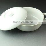 Cheap Hot Sale White Porcelain Soup Tureen With Ceramics Lid thumbnail-3