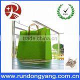 Handle Green Paper Bag With Paper Bag Manufacturer thumbnail-1