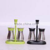 6pcs 100ml Glass Spice Jar Set thumbnail-6