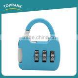 Toprank Factory Produce Bag Shaped Digit Resettable Changeable Combination Lock 3 Digits TSA Luggage Padlock Combination Lock thumbnail-1