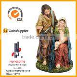 12 Inch Holy Family Polyresin Craft Religious Statues thumbnail-4
