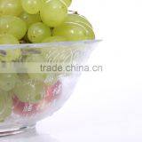 Custom Logo Chinese Pattern Cheap Clear Crystal Glass Decorative Bowls thumbnail-2