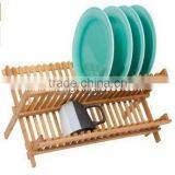 Folding Bamboo Dish Rack thumbnail-3