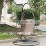 pe rattan hanging chair outdoor furniture