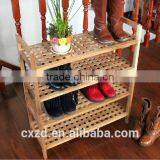 Reasonable Price Walnut Shoe Rack thumbnail-2