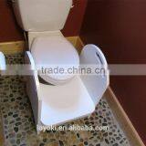 Wood Potty Step Stool Kids Toilet Step Stool With Handrail thumbnail-2