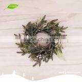 GNW CHWR-1605028 Customized Promotional Real Small Christmas Wreaths With Ornaments thumbnail-3