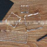 Wholesale Custom Handmade Clear Solid Acrylic Cube Block thumbnail-2