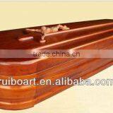 Spain Style Wooden Coffin thumbnail-1