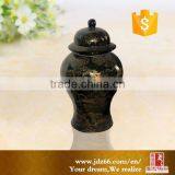 Home Decor Black Glazed Ceramic Mason Jars for 2015 New Year thumbnail-1