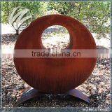 Outdoor Decoration Large Metal Rings Sculpture thumbnail-1