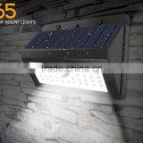 45Leds Solar Sensor Powered Wall Mounted Hanging Basket With Solar Light thumbnail-2
