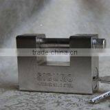 Wholesale Solid Square Stainless Steel Padlock With Chromed Finish and Hardened Steel Shackle thumbnail-6