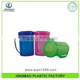 Eco-Friendly Transparent Color PP Plastic Cup With Handle