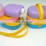 2016 Good Quality Plastic School Lunch Box With Bottle