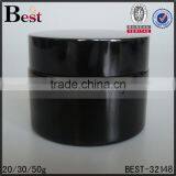 Hot Products 20g 30g 50g Black Glass Jar Personal Care Cream Glass Cosmetic Jar China Suppliers thumbnail-1