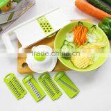 Cheap OEM 5 Pcs Multi Vegetable Slicer and Grater Chopper Kitchenware Set as Seen on tv thumbnail-1