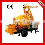 Hot JBT30 Concrete Mixer Pump Trailer thumbnail-1