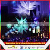 Hanging Inflatable Lighting Decoration/lighting Led Star for Party Decoration
