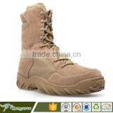 Lace Up Beige Military Desert Boots Combat thumbnail-5