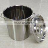 Logo Laser Large Capacity Stainess Steel 304 Food/soup Stock Pots thumbnail-1