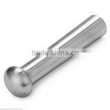 2 in 1 Manual Garlic Press Kitchen Tool Stainless Steel Spice Grinder / Mortar and Pestle Set thumbnail-2