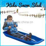 Winter Plastic kids snow slide/ Popular with adult of Plastic toboggan snow slide