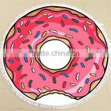 2017 Hot Sale Soft High Quality Printed Round Beach Towel Women Shawls thumbnail-4