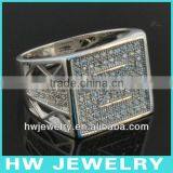 32002 Silver cz Ring thumbnail-1