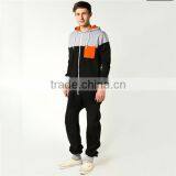 PA0017A Block Hooded Adult 3xl Onesie With Contrast Pocket thumbnail-1
