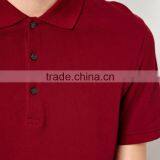 Wholesale Red Polo Shirt Cheap Mens High Quality Polo Shirt PS0117A thumbnail-3