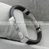 2016 New Personality Bracelet & Bangle Genuine Silicone Men Bracelet thumbnail-3