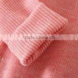 Kids CNY Sweater Dresses, Black Knitting Girl's Sweater, Round Collar Long Sleeve Valentine's Day Sweater Dress thumbnail-5