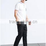 Classic Soft White Printing Polo Shirts thumbnail-2