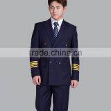 Custom 2016 High Quality New Fashion Cool Formal Aircraft Commander Pilot Uniforms Wholesale for Sale thumbnail-4