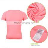 BEROY Custom Fitness Women Gym Cycling Running Sports T-shirt for Wholesale thumbnail-3