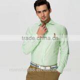 Yarn Dyed Washed Oxford Dress Shirt for Men thumbnail-2