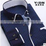 China Gold Supplier OEM High Quality T/C,CVC, Cotton Long Sleeve Men Dress Shirt With Competitive Price for Men thumbnail-2