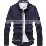 Hot Sale Fancy Printing Collar &placket Regular Fit Casual Men Shirt With Competitive Price thumbnail-2