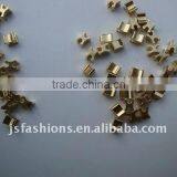 Brass 3# Moveable Zipper Bottom Stop thumbnail-1