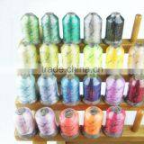 Wholesales 1000m Mini-king Spool 100% Polyester Embroidery Thread for Home Embroidery Machines thumbnail-3