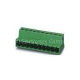 Green PA66 MC-PB5.08 HC Series Male Connectors / Pluggable Terminal Block Connector
