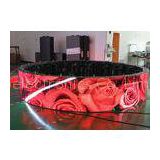 High Resolution P10 3in1 SMD Stereo Round / Arch Led Irregular Outdoor Display Board