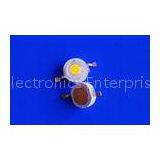 130LM 2900K - 3200K 1w High Power LED Warm White Bridgelux Chip for Street Light