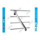 Metal Slatwall Store Display Shelving With 11 Ball Sloping Arm